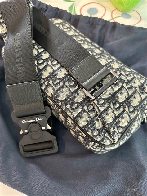 black dior belt bag|dior belt bag men.